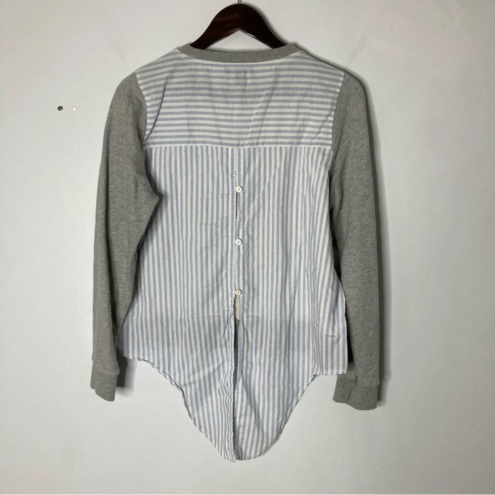 J. Crew Shirt Sweater Crewneck Size XS Mixed Media